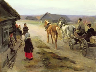 Arrival of a School-Mistress in the Country
